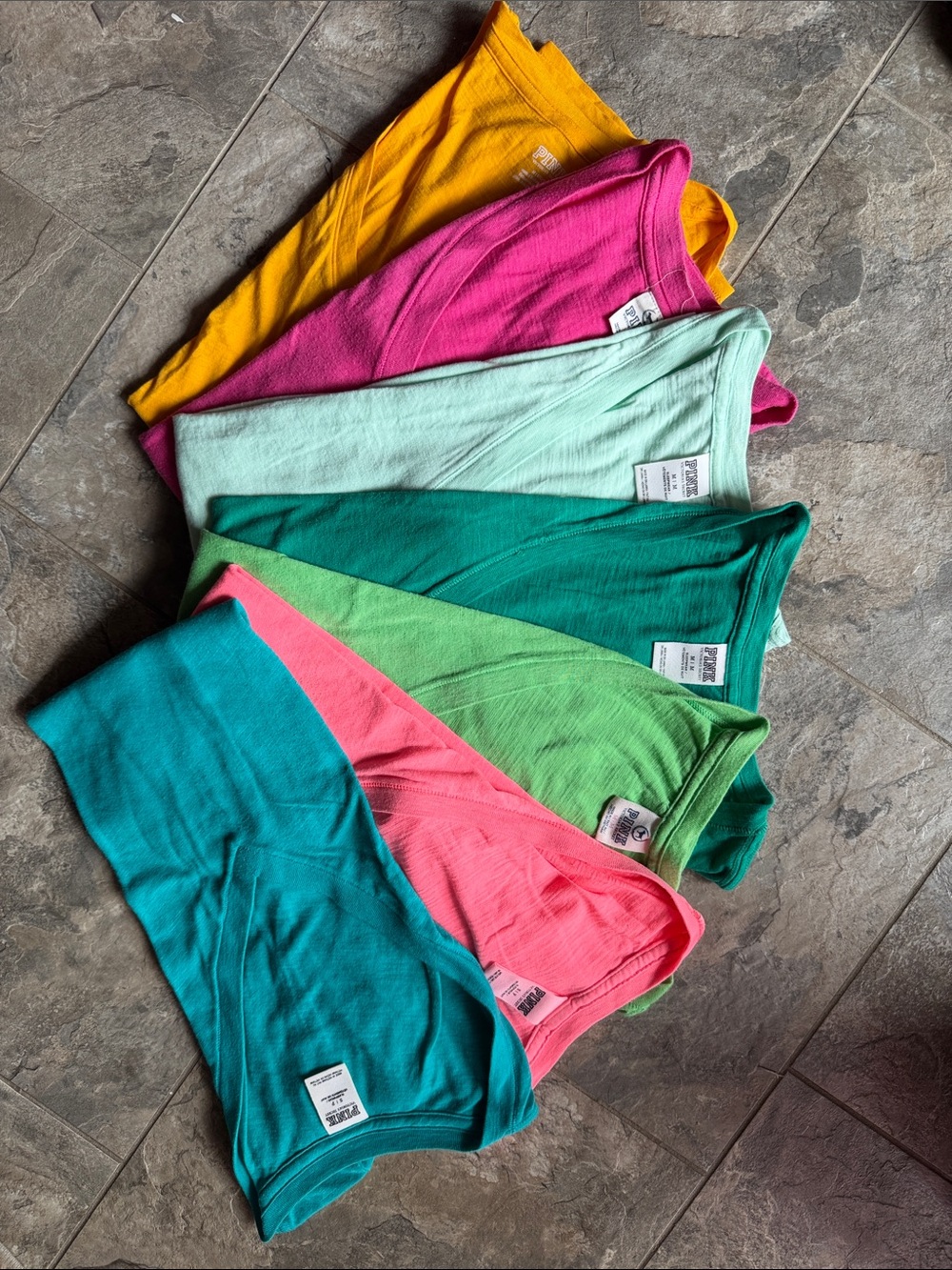 PINK VS casual v neck tee bundle